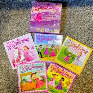Pinkalicious reading books